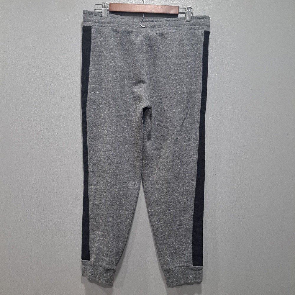 Victoria's Secret PINK Sz LARGE Gray White Pull‎ On Jogger Sweatpants Y2K - Picture 3 of 6